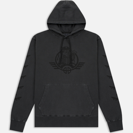Мужская толстовка Billionaire Boys Club Commander Overdyed Hoody Overdye Charcoal