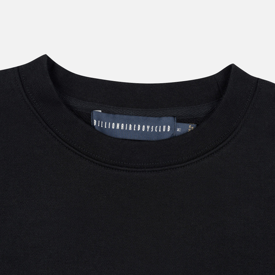 Мужская толстовка Billionaire Boys Club Embroidered Logo Crewneck Black
