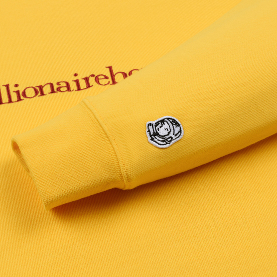 Мужская толстовка Billionaire Boys Club Embroidered Logo Crewneck Yellow