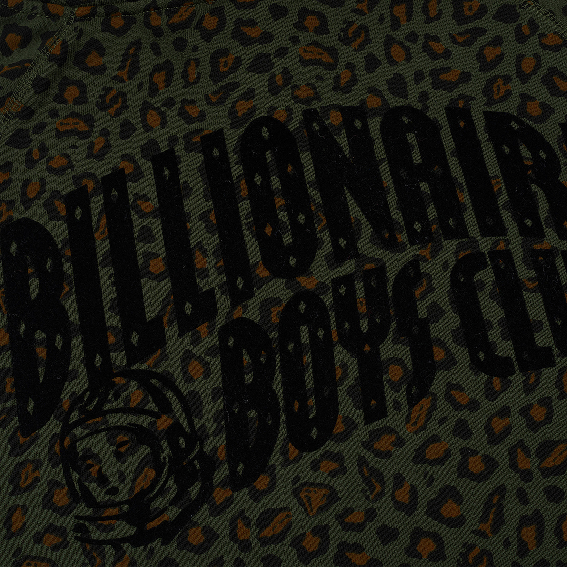 Billionaire Boys Club Мужская толстовка Leopard Print Full Zip Hoodie