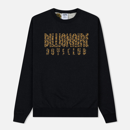 Мужская толстовка Billionaire Boys Club Straight Logo Reversible Crewneck Black