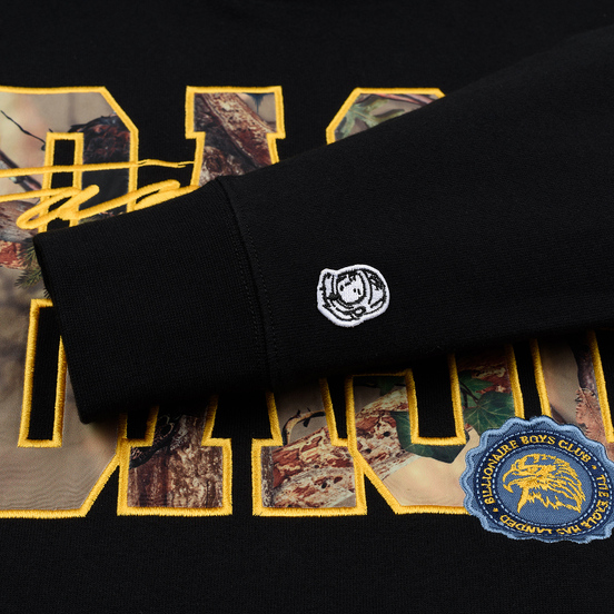 Мужская толстовка Billionaire Boys Club Tranquility Base Popover Hoodie Black