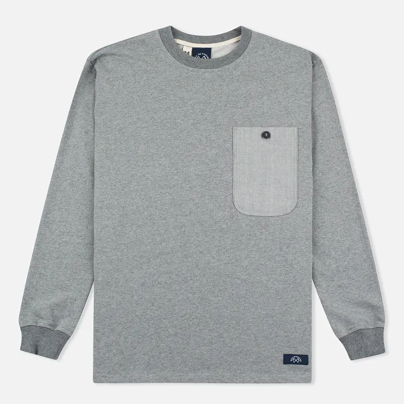 Bleu De Paname Мужская толстовка 1 Poche Molleton