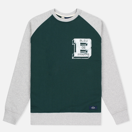 Мужская толстовка Bleu De Paname Raglan BDP Pine Green