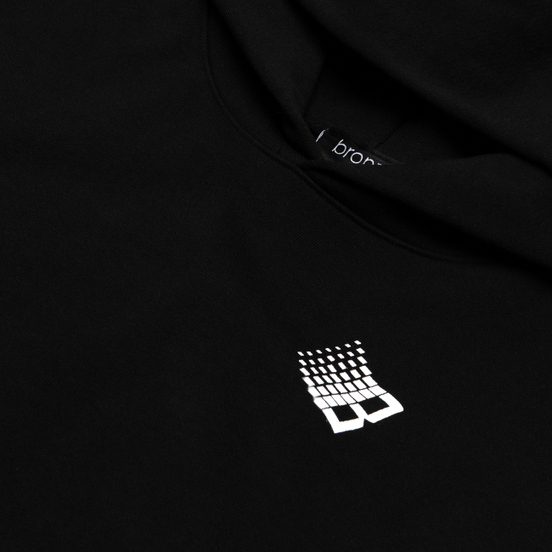 Мужская толстовка Bronze 56K B Logo Snow Hoody Black