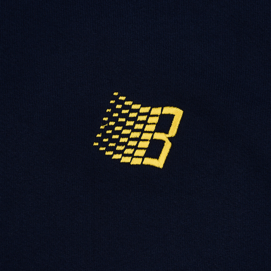 Мужская толстовка Bronze 56K Embroidered B Logo Crew Navy