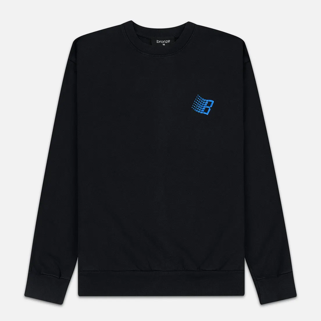 Bronze 56K Мужская толстовка Embroidered B Logo Crew