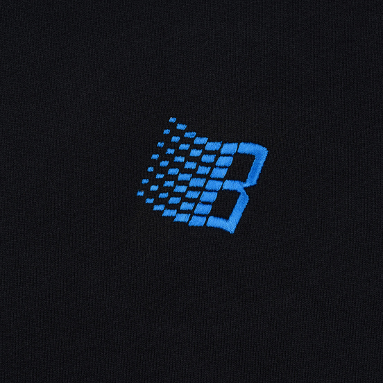 Мужская толстовка Bronze 56K Embroidered B Logo Crew Off Black