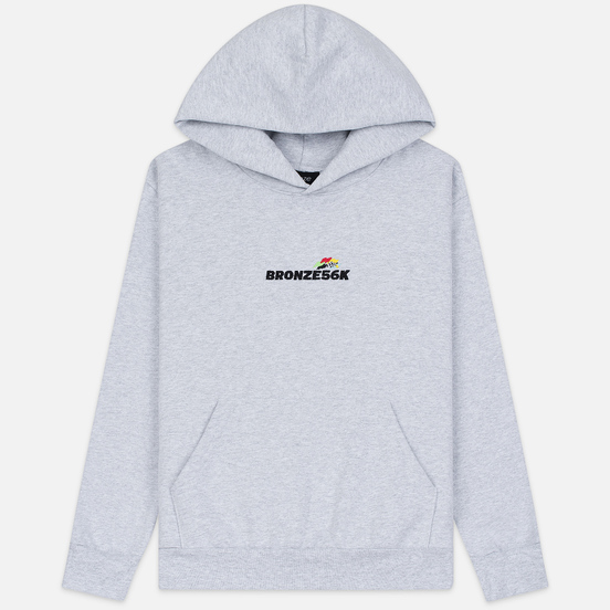 Мужская толстовка Bronze 56K Embroidered Daytona Hoody Ash Grey