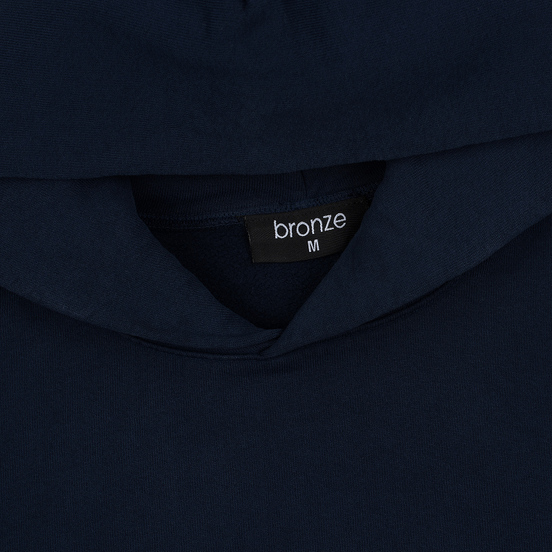 Мужская толстовка Bronze 56K Embroidered Smoke Hoody Navy
