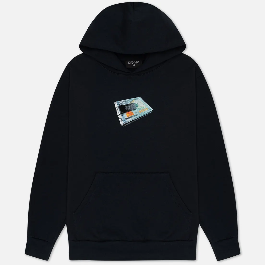 Bronze 56K Мужская толстовка Money Clip Hoody