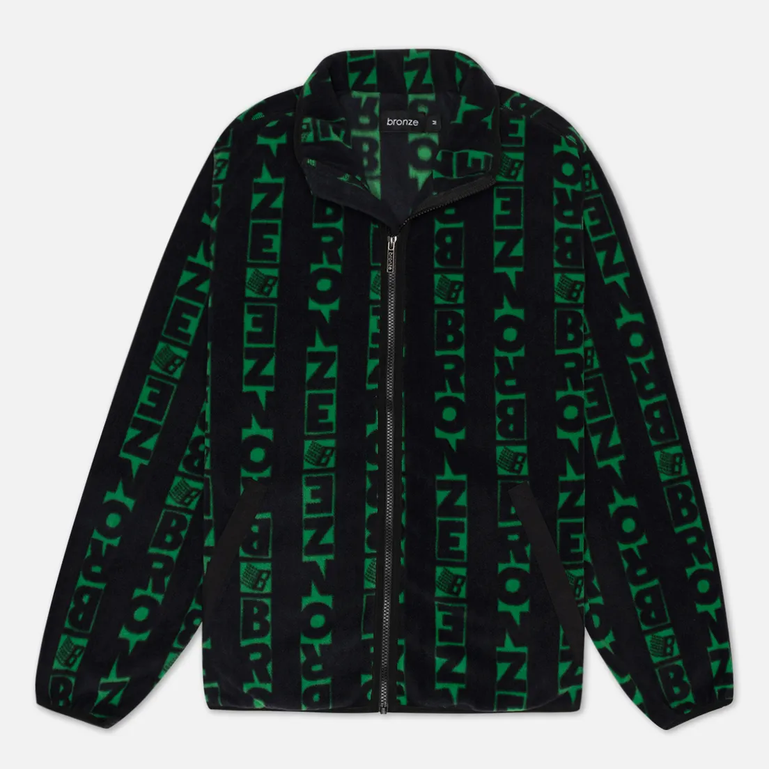 Bronze 56K Мужская толстовка Vertical Full Zip Fleece
