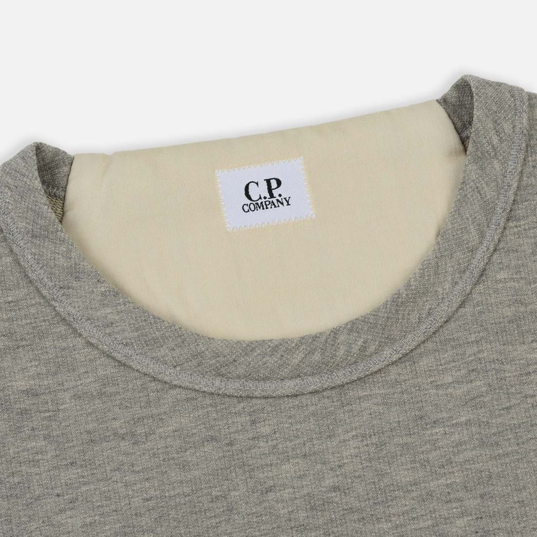 C.P. Company Мужская толстовка Basic Crew Neck Garment Dyed
