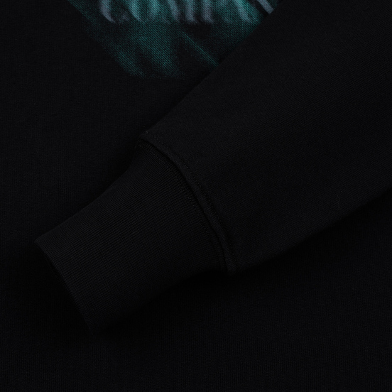 Мужская толстовка C.P. Company Blurred Graphic Logo Black