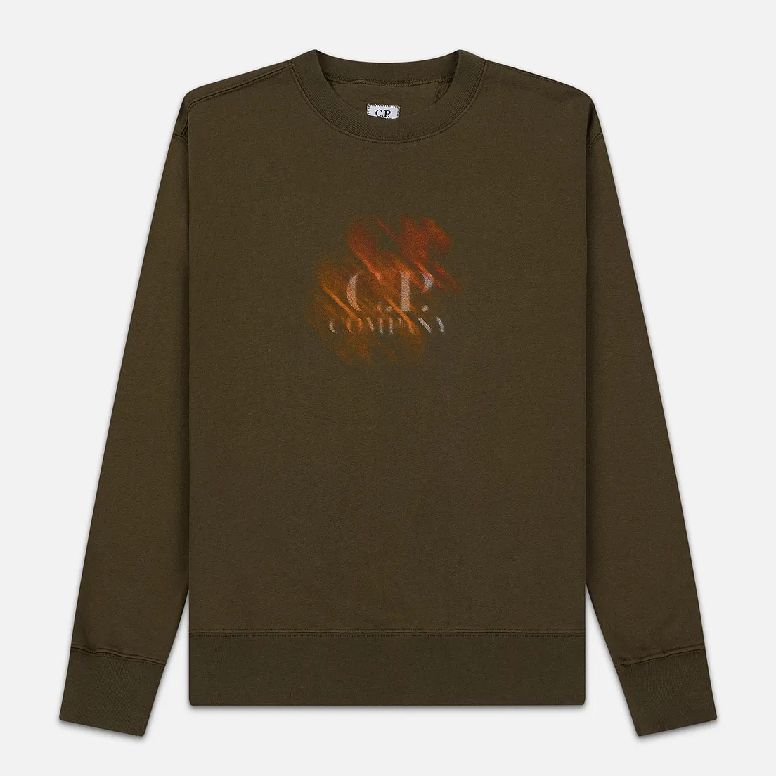 C.P. Company Мужская толстовка Blurred Graphic Logo