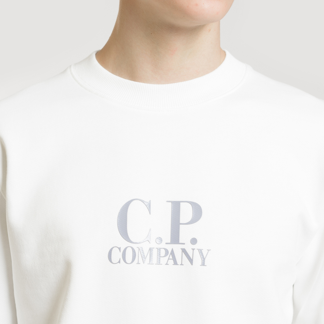 C.P. Company Мужская толстовка Crew Neck Diagonal Fleece