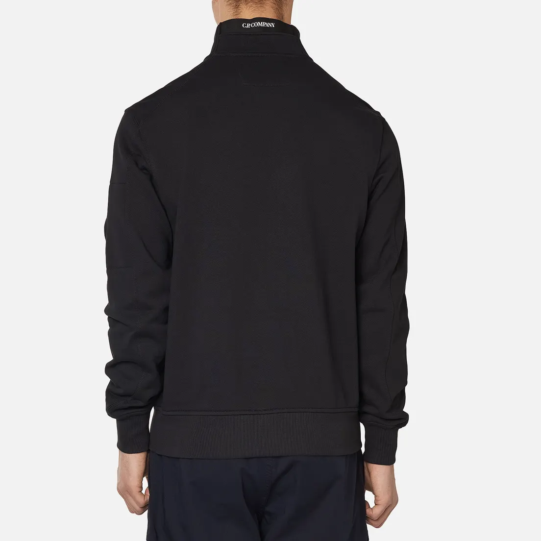 C.P. Company Мужская толстовка Diagonal Fleece Full-Zip Lens