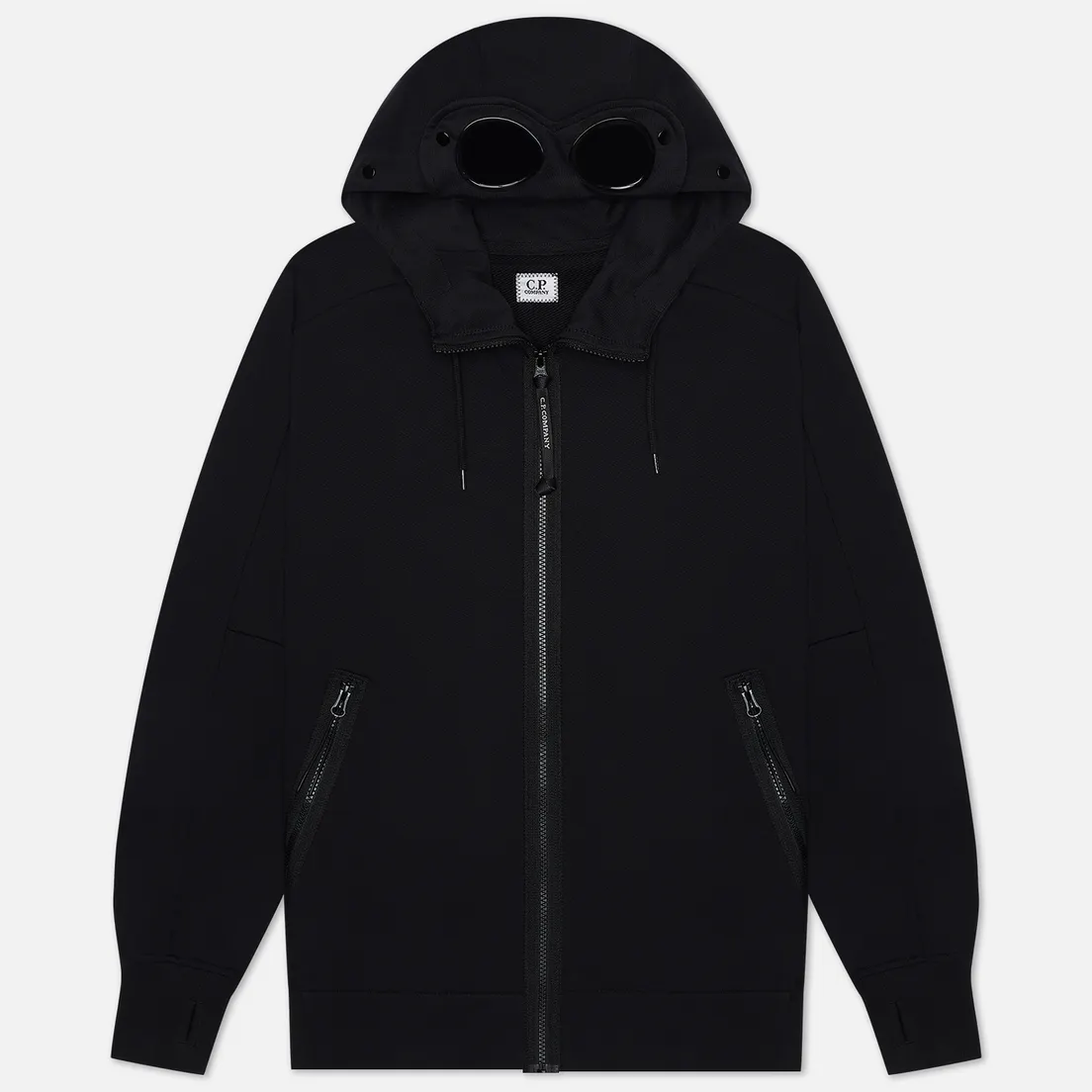 C.P. Company Мужская толстовка Diagonal Fleece Goggle Hooded