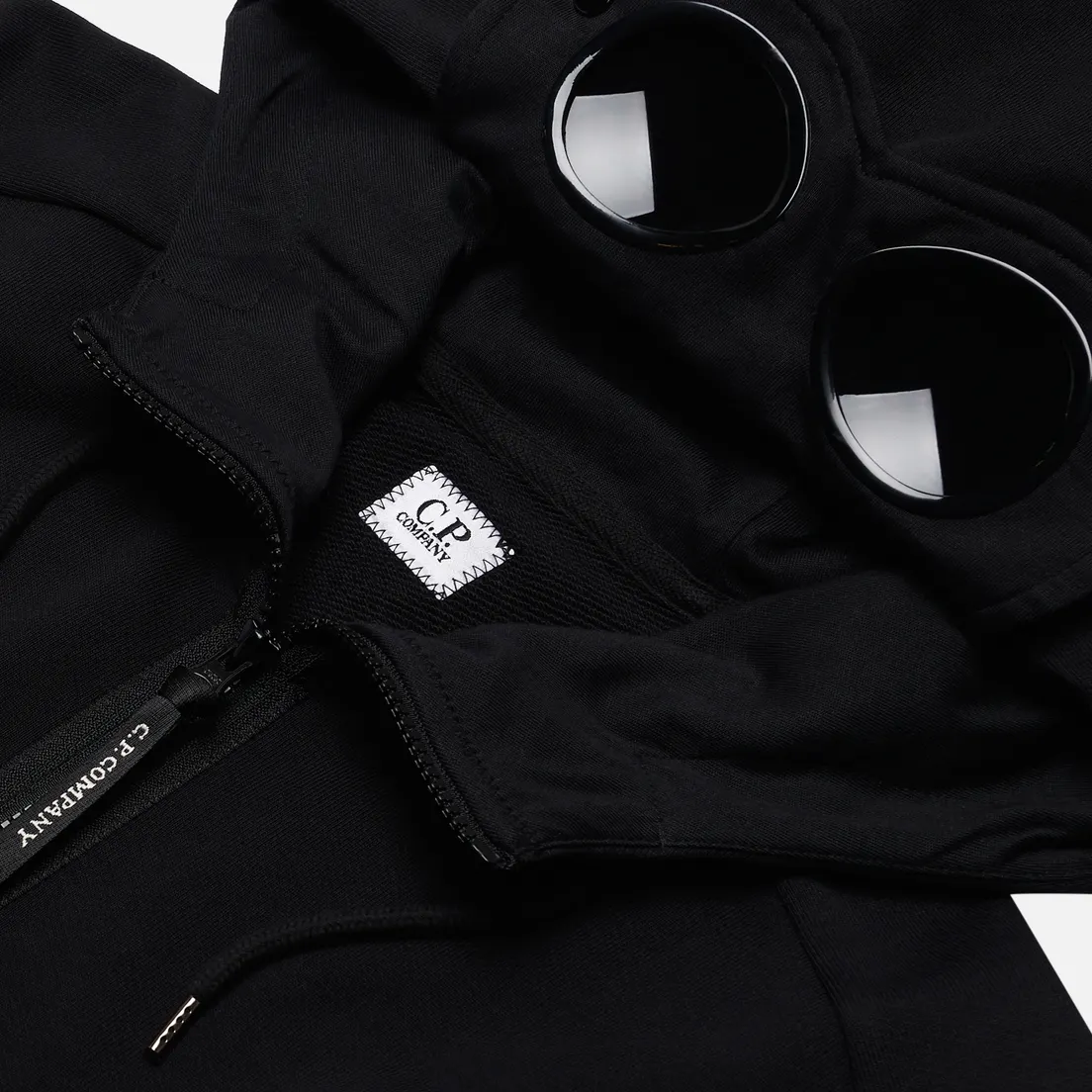 C.P. Company Мужская толстовка Diagonal Fleece Goggle Hooded