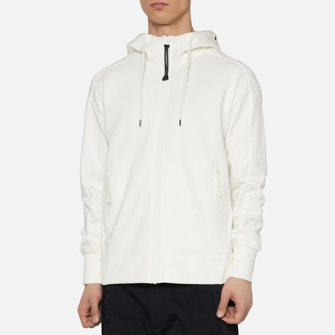C.P. Company Мужская толстовка Diagonal Fleece Goggle Hooded