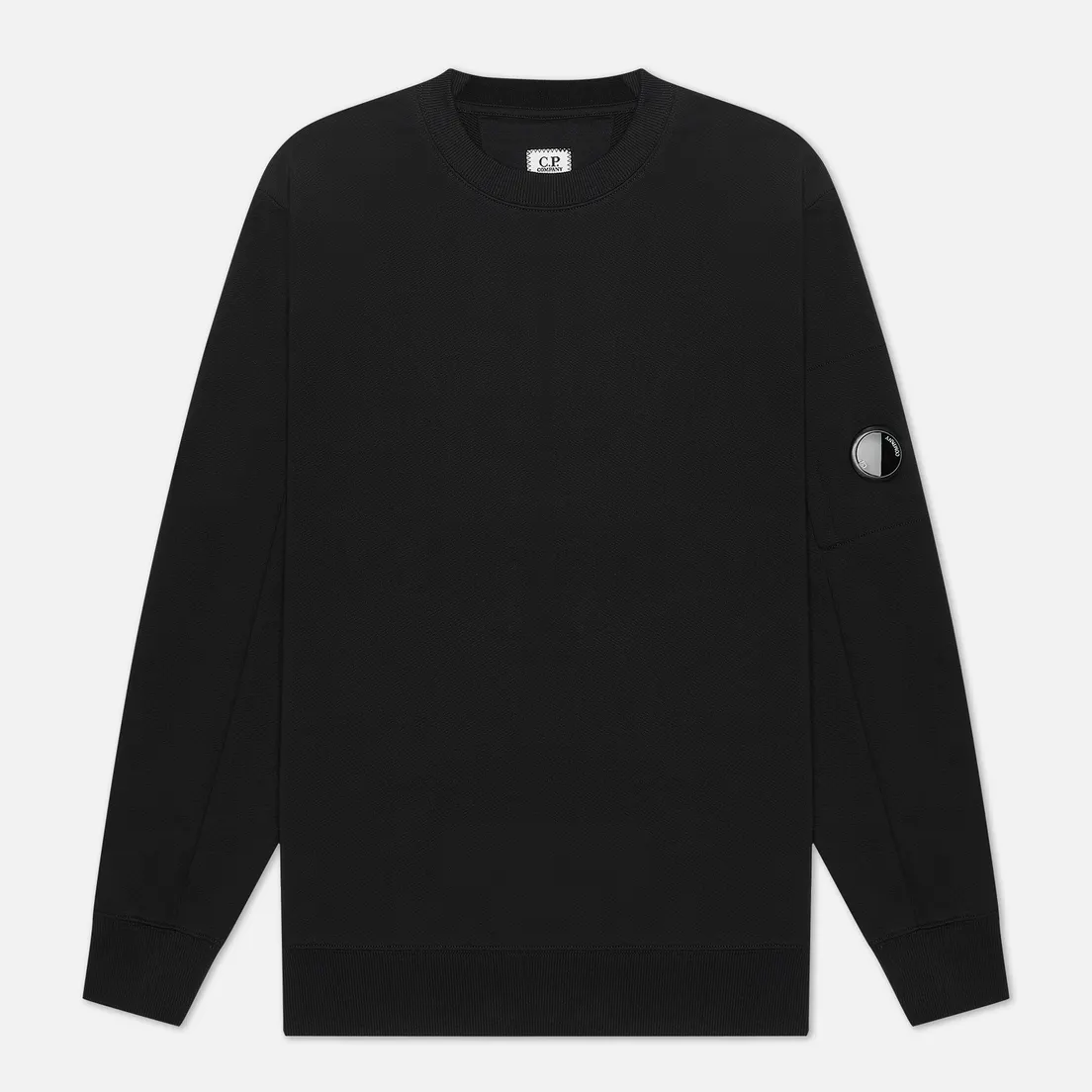 C.P. Company Мужская толстовка Diagonal Fleece Lens Crew