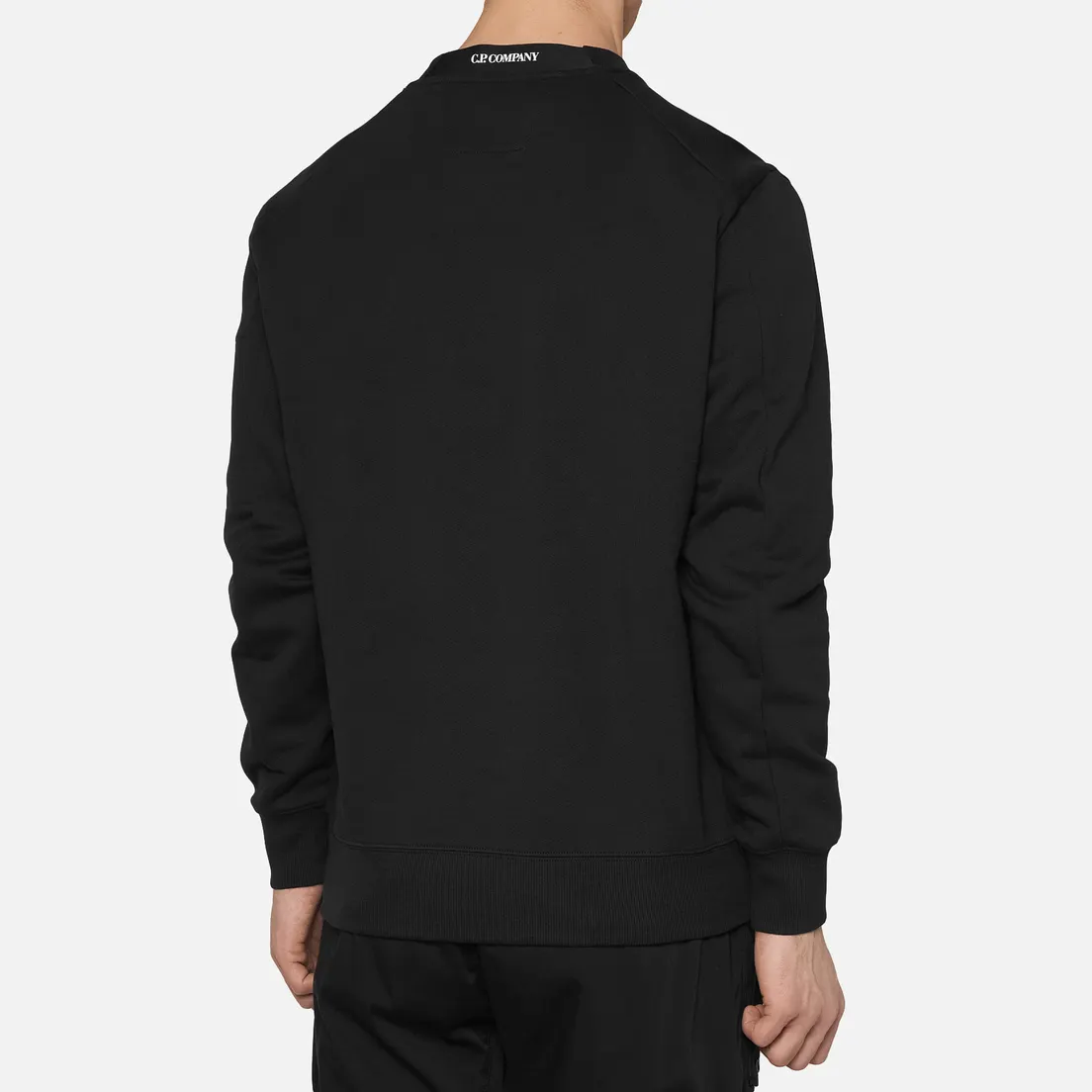 C.P. Company Мужская толстовка Diagonal Fleece Lens Crew