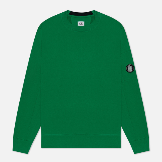 Мужская толстовка C.P. Company Diagonal Fleece Lens Crew Jelly Bean