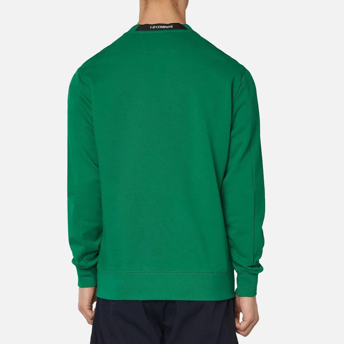 C.P. Company Мужская толстовка Diagonal Fleece Lens Crew