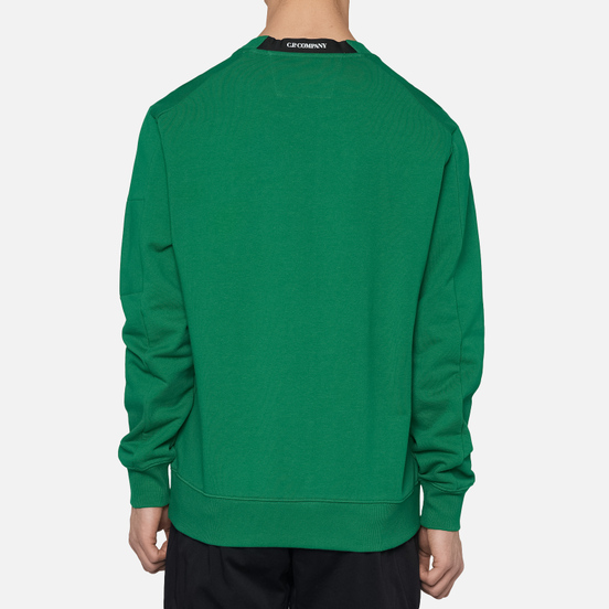Мужская толстовка C.P. Company Diagonal Fleece Lens Crew Jelly Bean