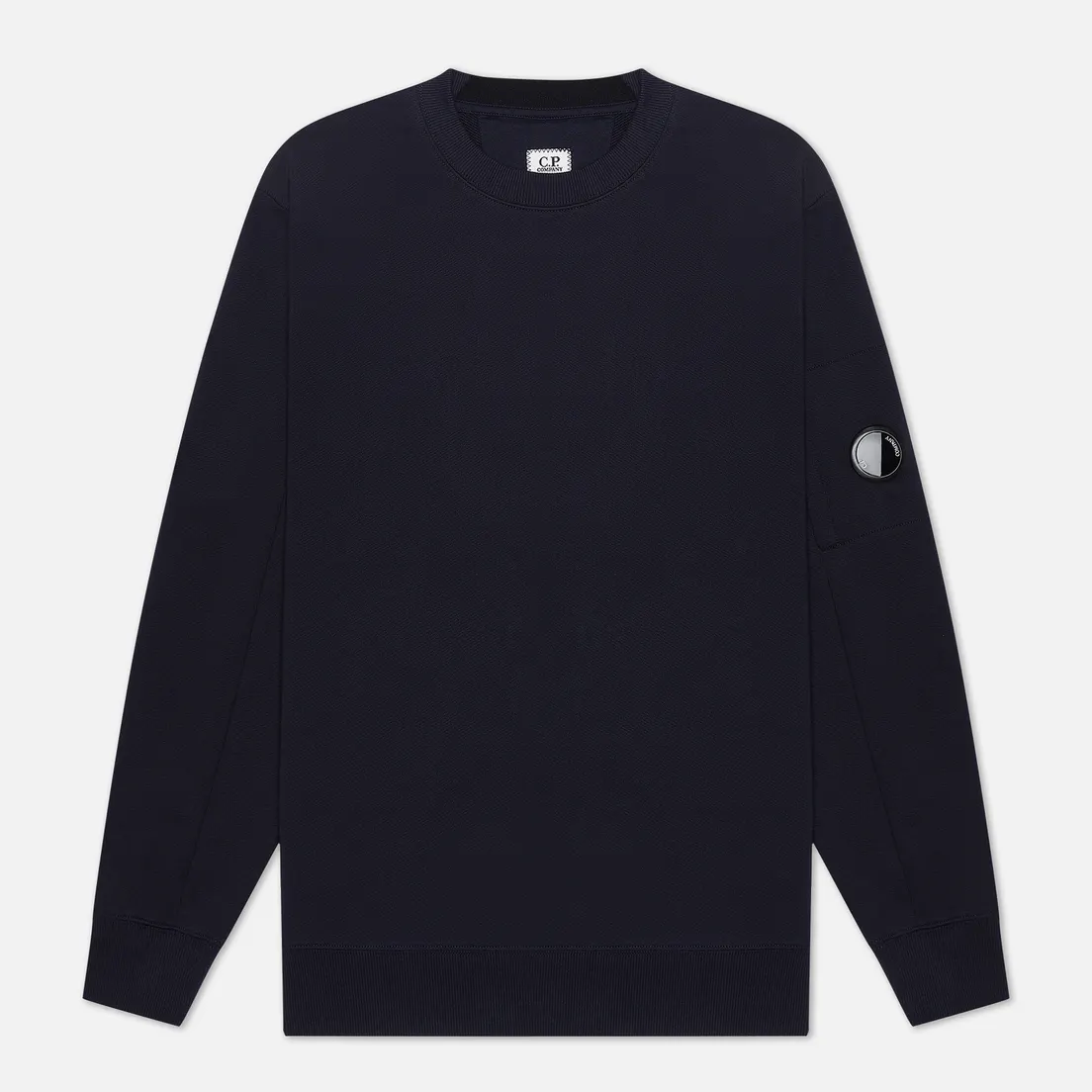 C.P. Company Мужская толстовка Diagonal Fleece Lens Crew