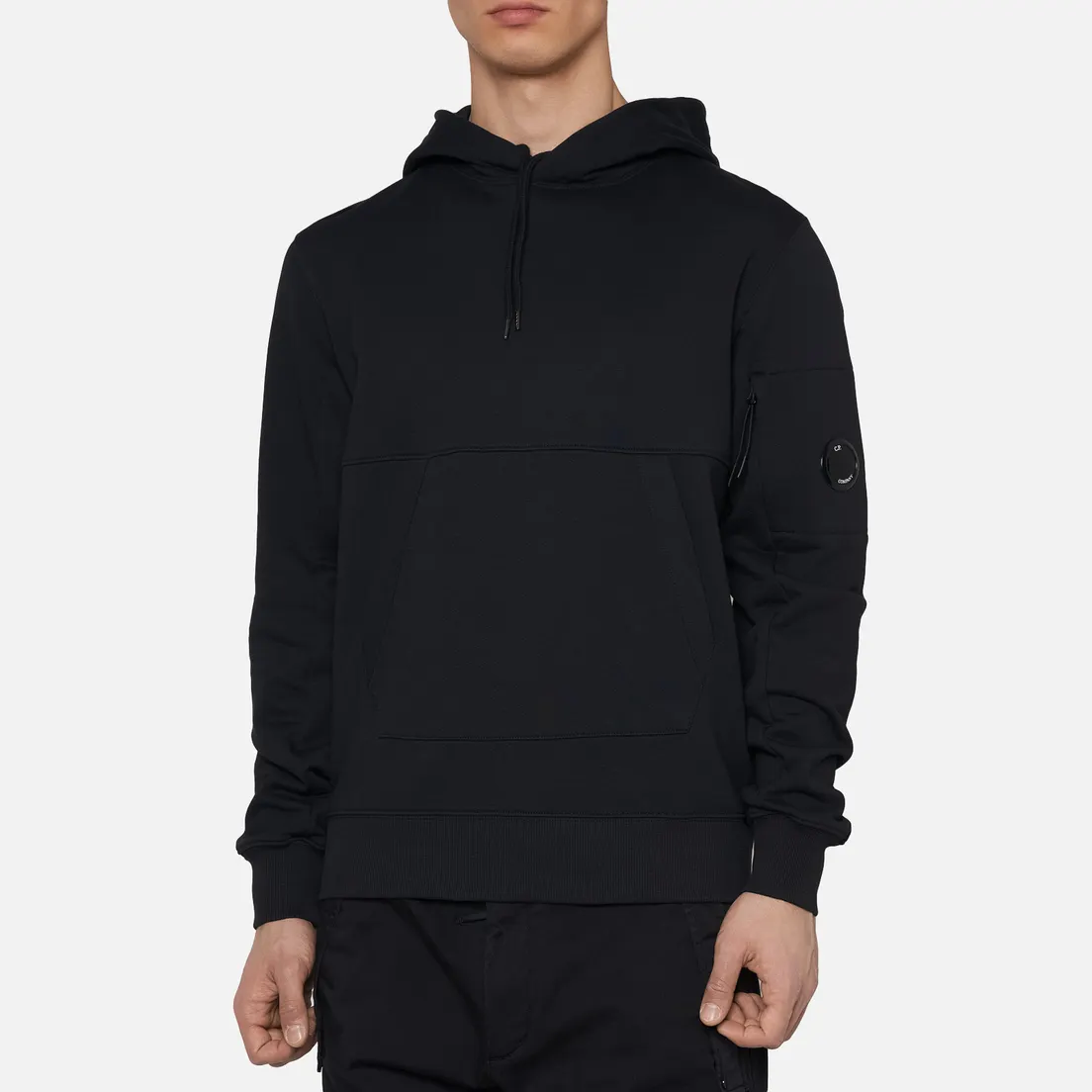 C.P. Company Мужская толстовка Diagonal Fleece Lens Hooded