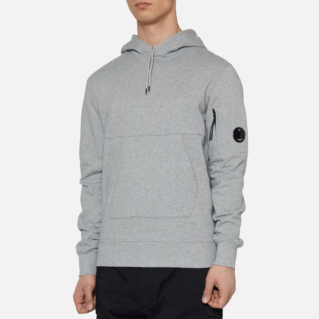 C.P. Company Мужская толстовка Diagonal Fleece Lens Hooded