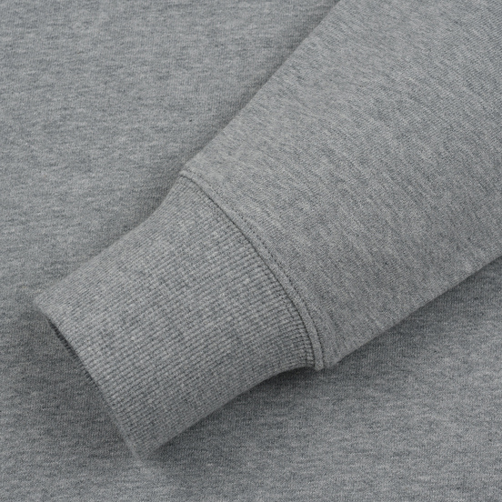 Мужская толстовка C.P. Company Diagonal Raised Fleece Chest Logo Grey Melange