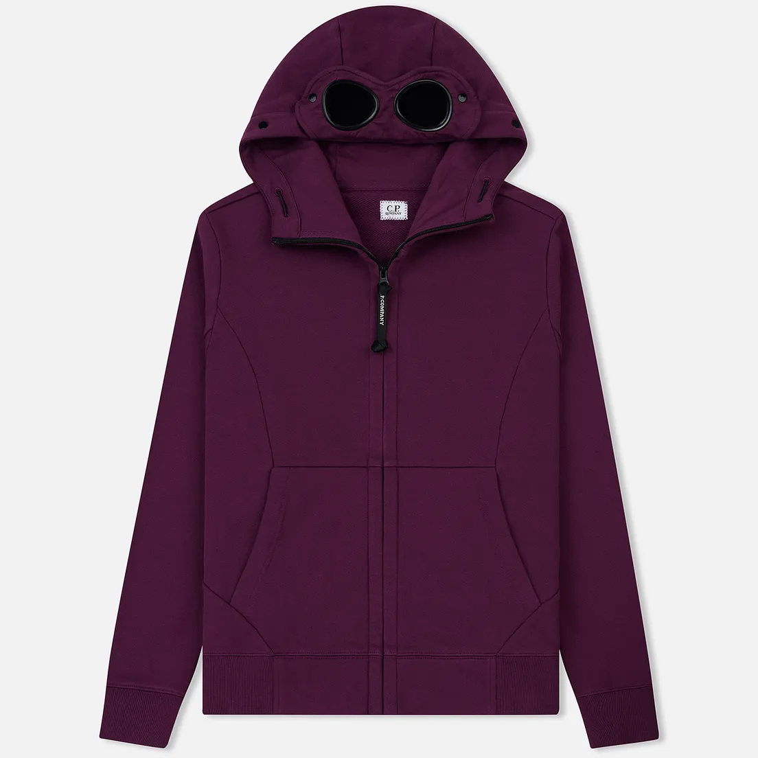 C.P. Company Мужская толстовка Diagonal Raised Fleece Goggle Full Zip