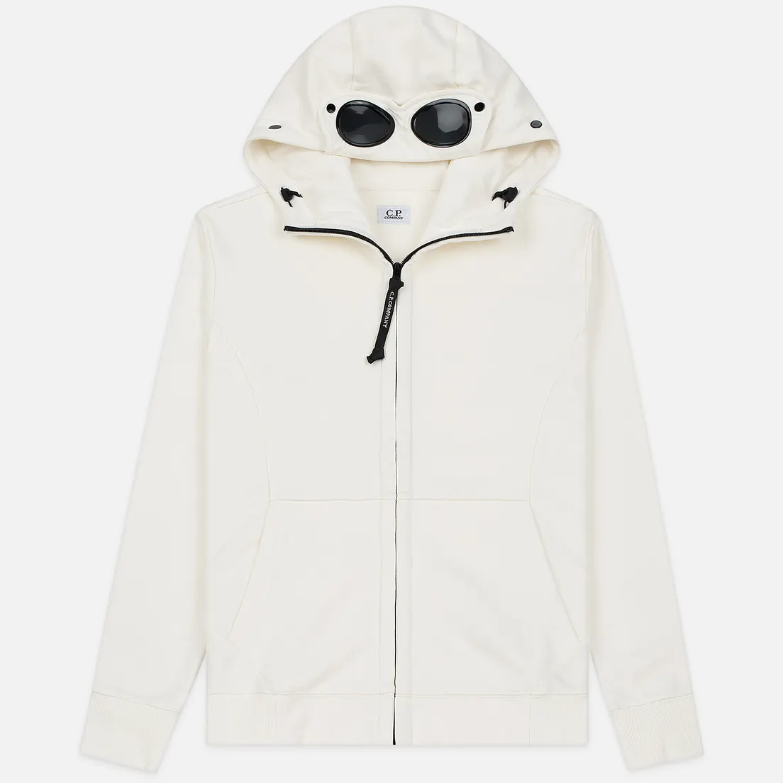 C.P. Company Мужская толстовка Diagonal Raised Fleece Goggle Full Zip Hoodie
