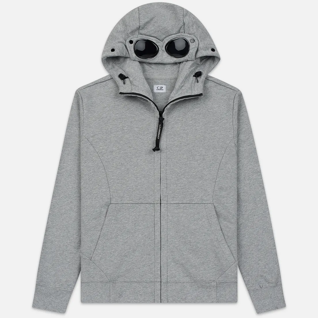 C.P. Company Мужская толстовка Diagonal Raised Fleece Goggle Full Zip Hoodie