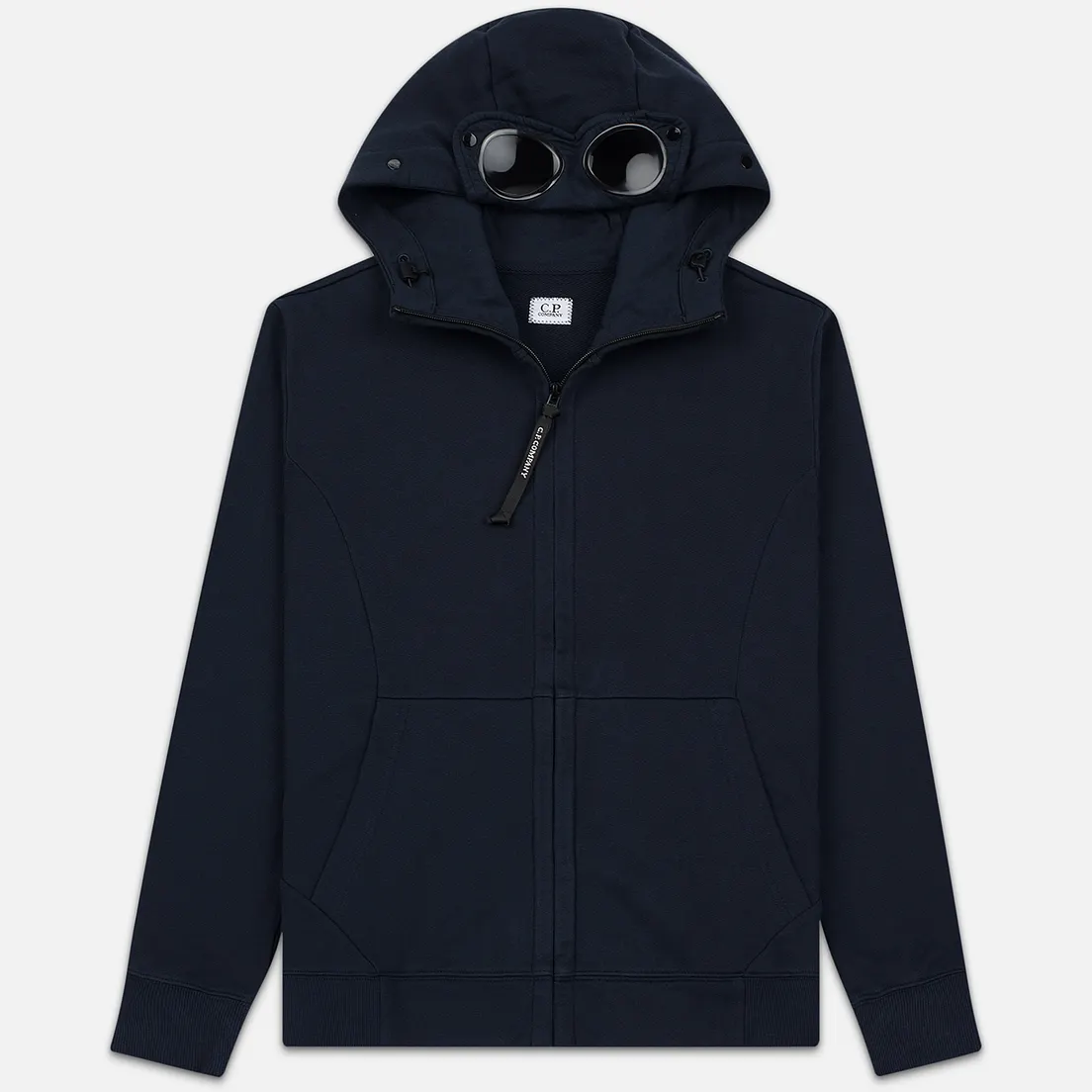 C.P. Company Мужская толстовка Diagonal Raised Fleece Goggle Full Zip Hoodie