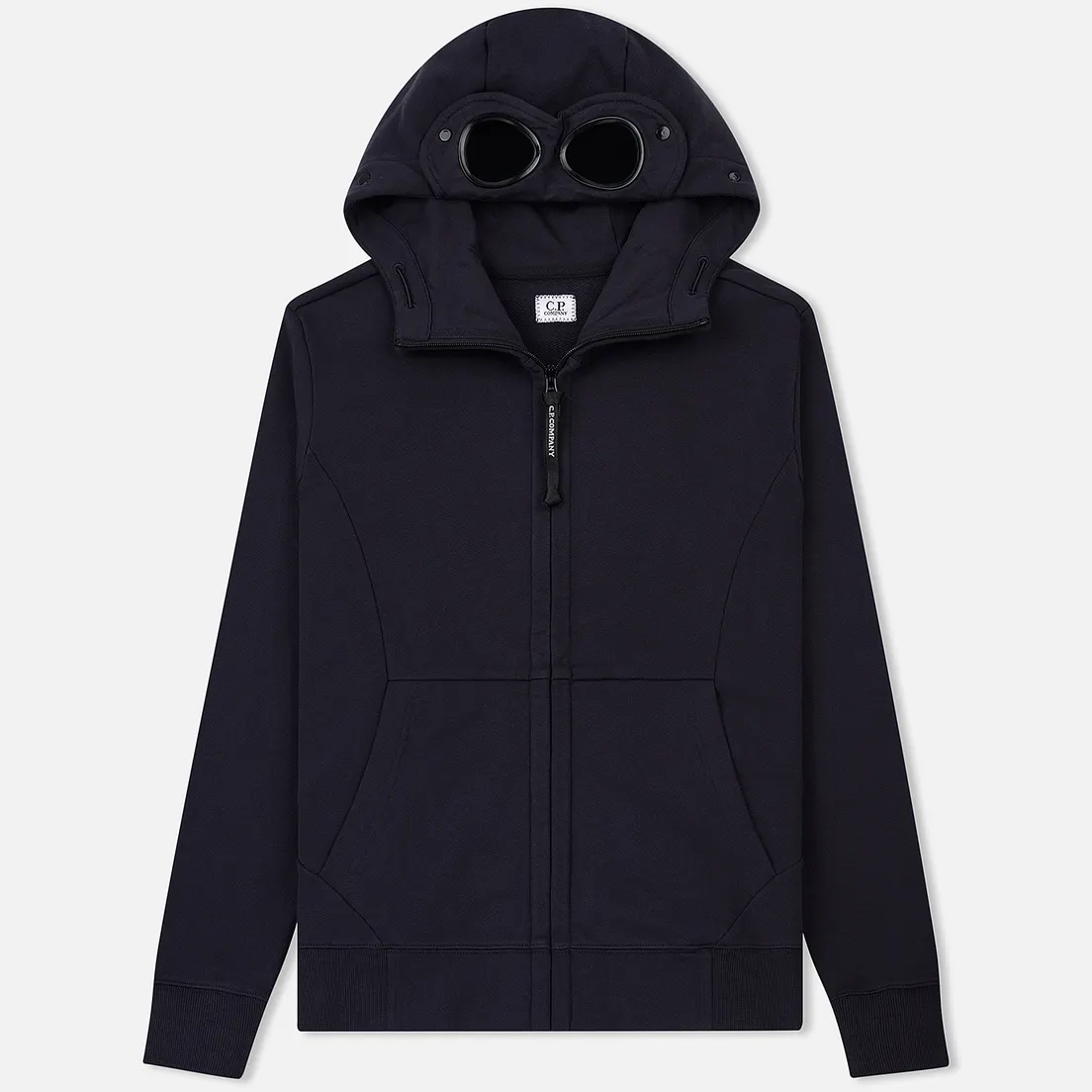 C.P. Company Мужская толстовка Diagonal Raised Fleece Goggle Full Zip