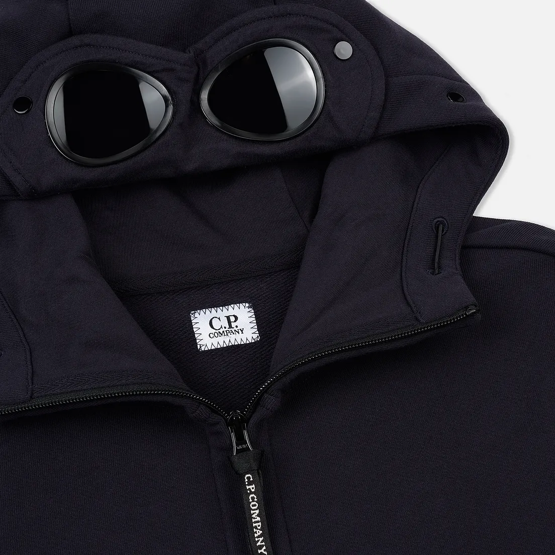 C.P. Company Мужская толстовка Diagonal Raised Fleece Goggle Full Zip