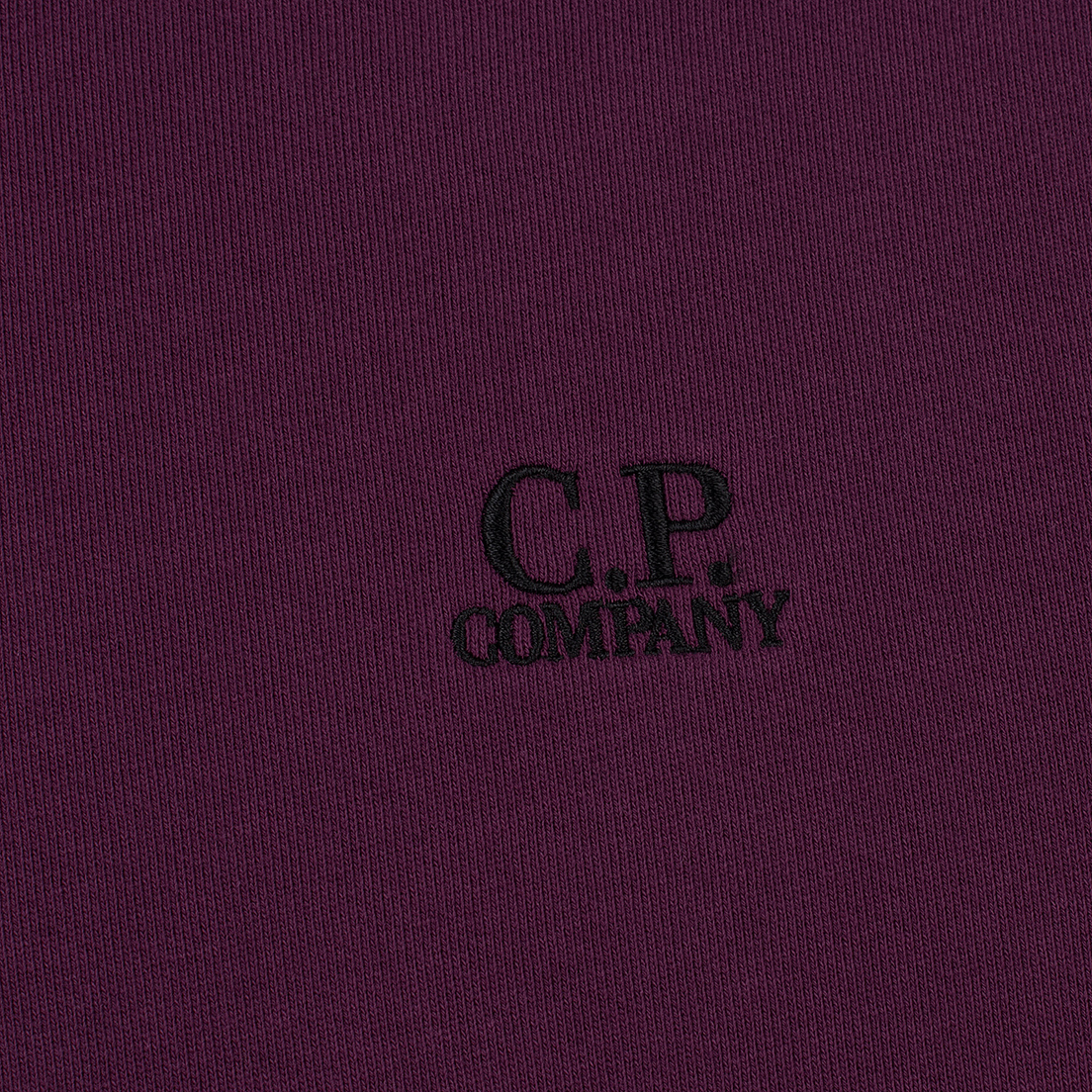 C.P. Company Мужская толстовка Diagonal Raised Fleece Plain Crew