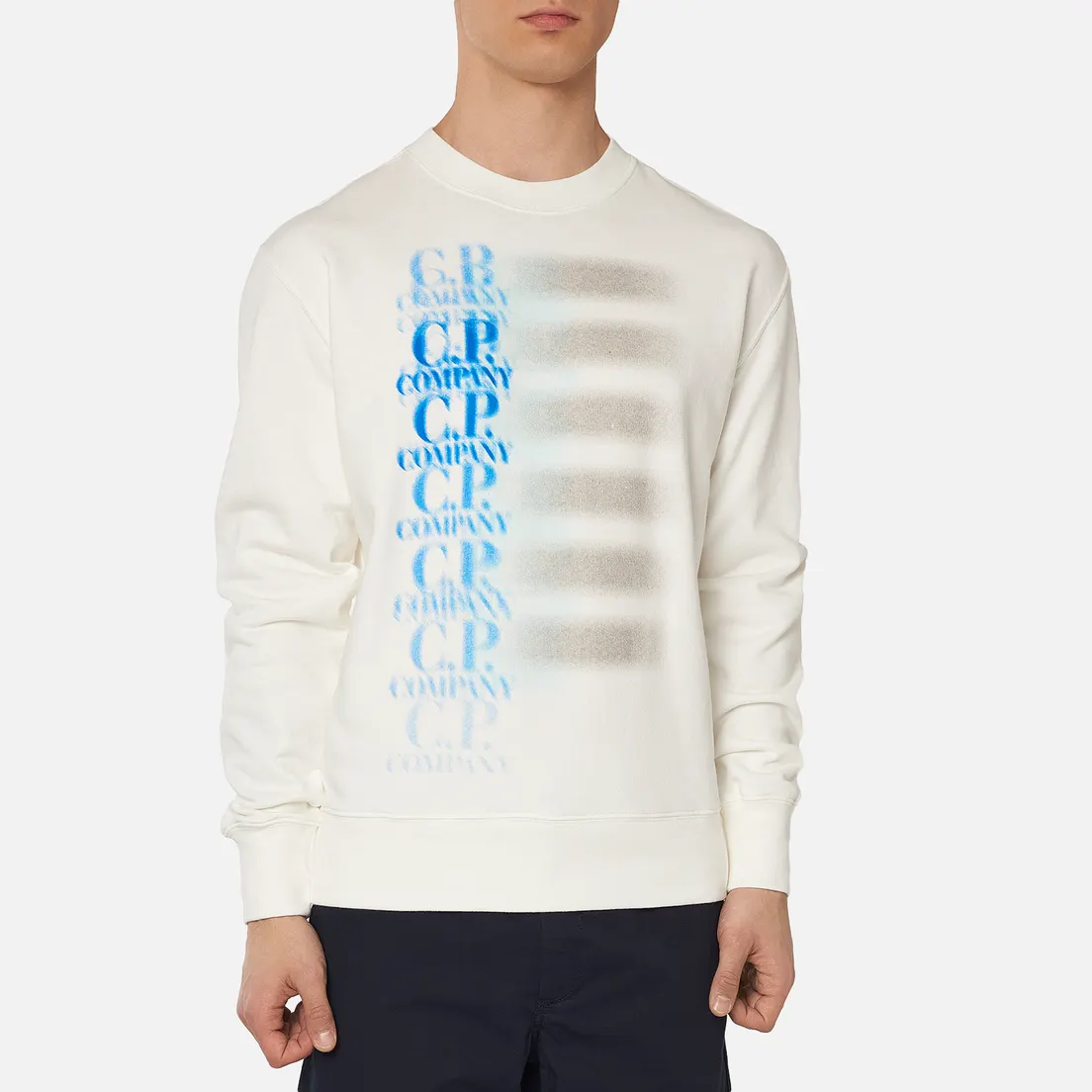 C.P. Company Мужская толстовка Fleece 30/1 Blur Logo
