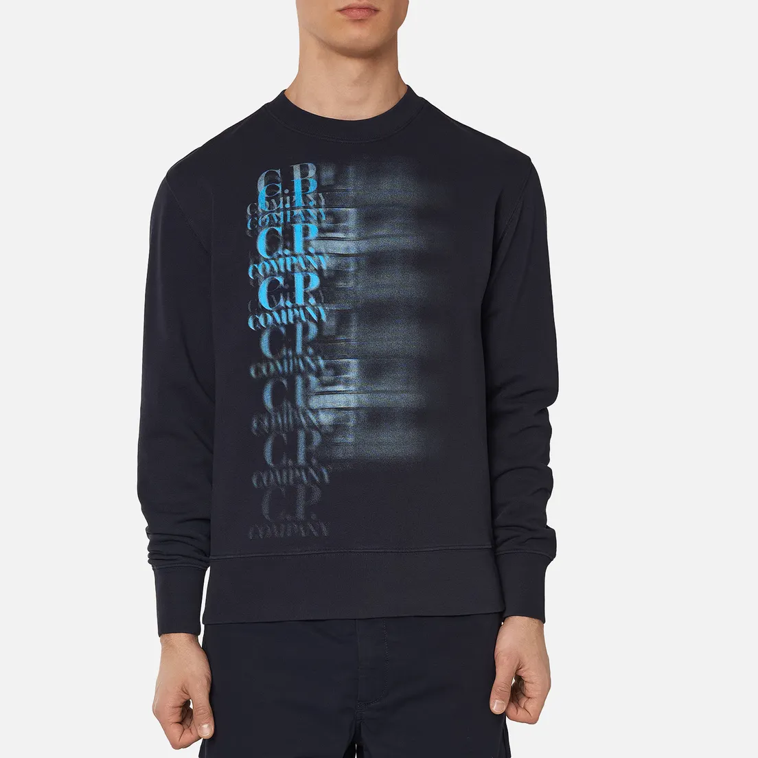 C.P. Company Мужская толстовка Fleece 30/1 Blur Logo