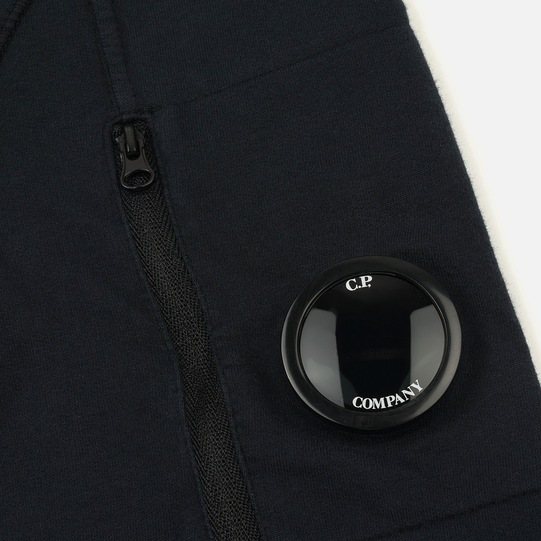 C.P. Company Мужская толстовка GD Light Fleece Lens Zip Hoodie