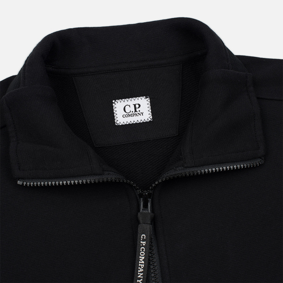 Мужская толстовка C.P. Company Half-Zip Lens Pocket Black