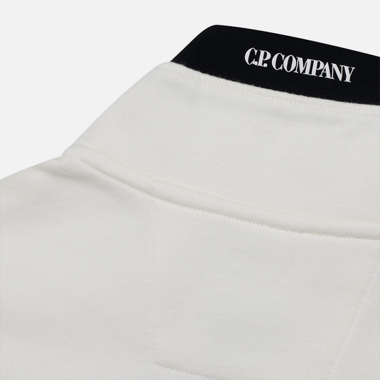 Мужская толстовка C.P. Company Half-Zip Lens Pocket Gauze White