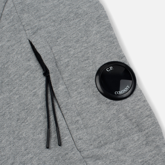 Мужская толстовка C.P. Company Half-Zip Lens Pocket Grey Melange