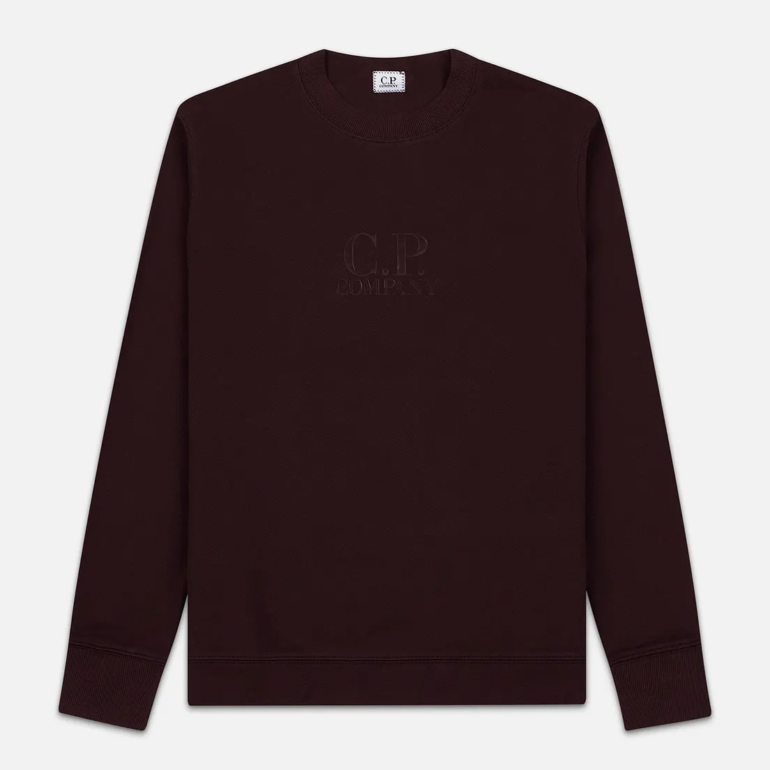C.P. Company Мужская толстовка Heavyweight Logo Crew Neck