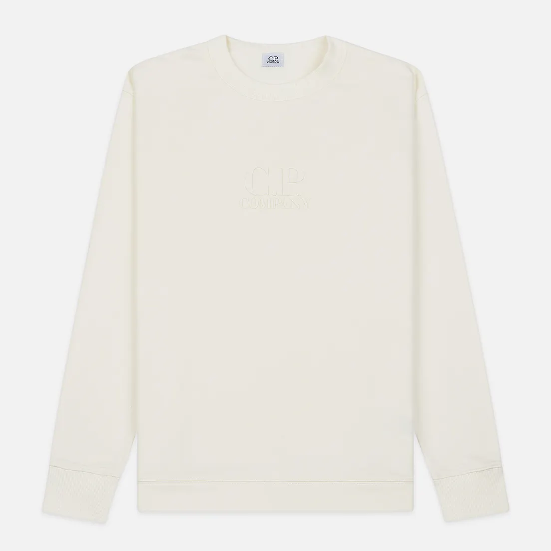 C.P. Company Мужская толстовка Heavyweight Logo Crew Neck