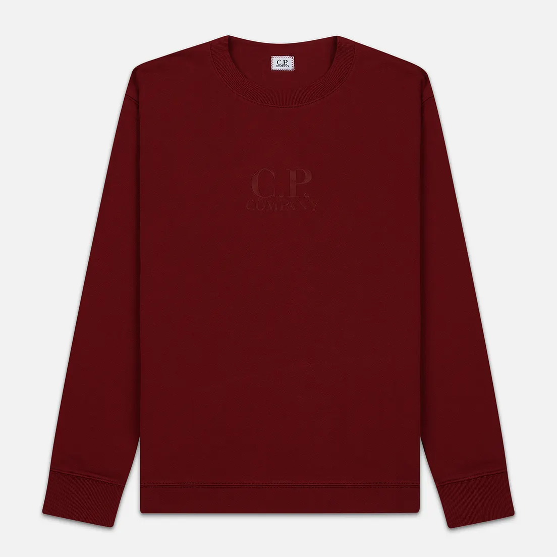 C.P. Company Мужская толстовка Heavyweight Logo Crew Neck