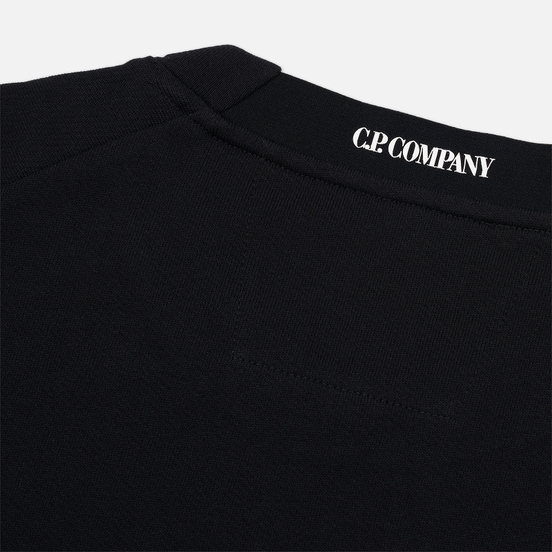 Мужская толстовка C.P. Company Light Fleece Arm Lens Crew Neck Black